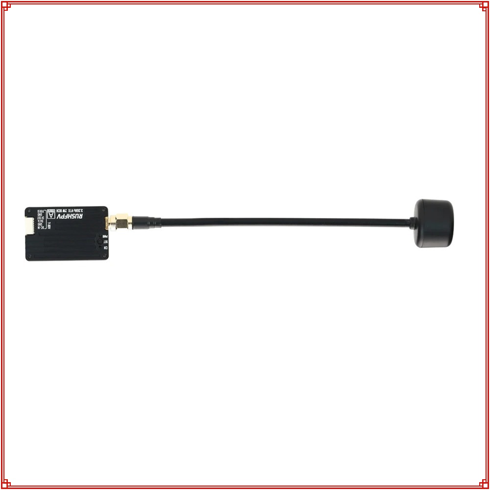 2026 Nieuwe RUSHFPV 3.3G 2W VT - Fpv Drone Transmitter recensie en prijs