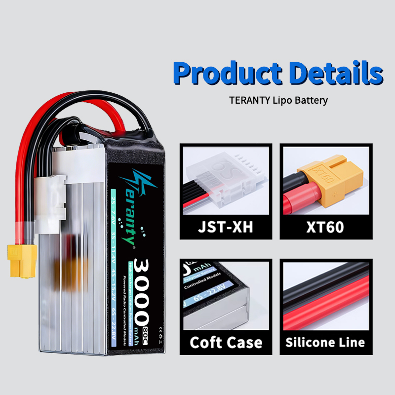 TERANTY 6S 22.8V 3000mAh 80C/1 - Fpv Drone Charger recensie en prijs
