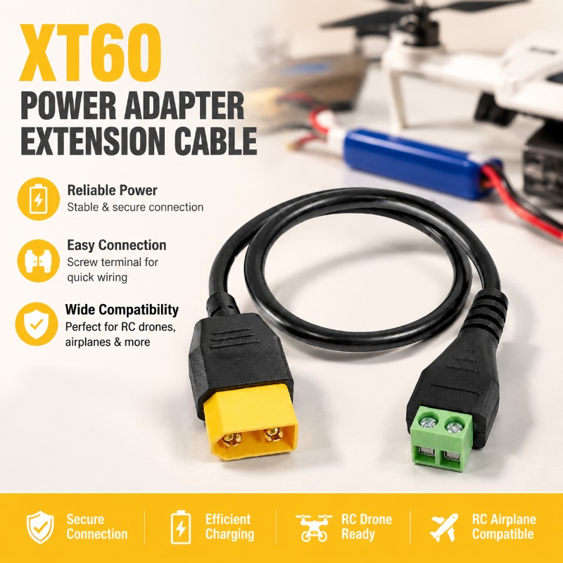 XT60 Connector Man/Vrouw naar  - Fpv Drone Charger recensie en prijs